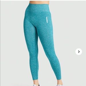 NWT gymshark leggings emerald marl